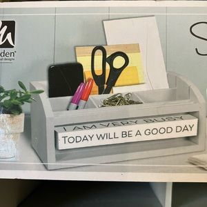 NWT Desktop Organizer Storage Box